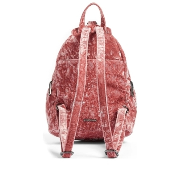 REBECCA MINKOFF Medium Julian Velvet Backpack - Picture 7 of 11